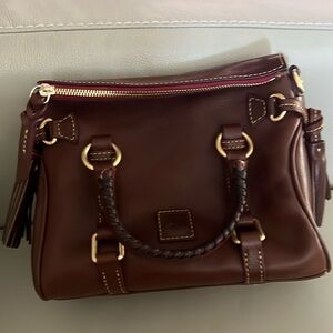 Dooney and Bourke Florentine Satchel MICRO WALNUT brown